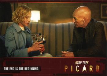 2021 Rittenhouse Star Trek: Picard Season One #17 The End Is the Beginning Front