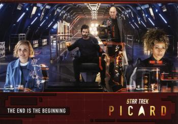 2021 Rittenhouse Star Trek: Picard Season One #18 The End Is the Beginning Front