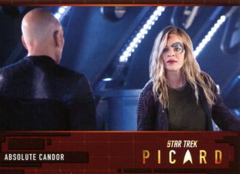 2021 Rittenhouse Star Trek: Picard Season One #24 Absolute Candor Front
