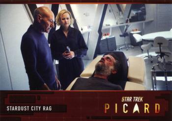 2021 Rittenhouse Star Trek: Picard Season One #30 Stardust City Rag Front
