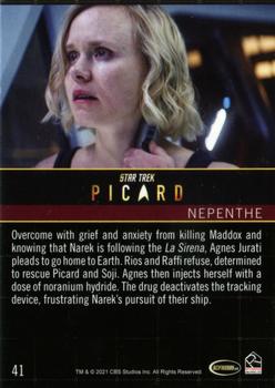 2021 Rittenhouse Star Trek: Picard Season One #41 Nepenthe Back
