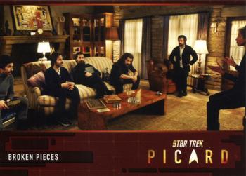 2021 Rittenhouse Star Trek: Picard Season One #46 Broken Pieces Front
