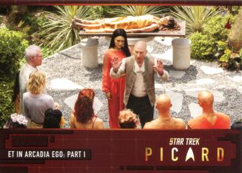 2021 Rittenhouse Star Trek: Picard Season One #54 Et in Arcadia Ego: Part I Front