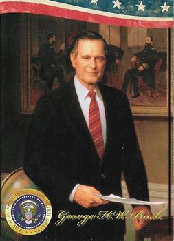 2018 Historic Autographs P.O.T.U.S. #41 George H.W. Bush Front