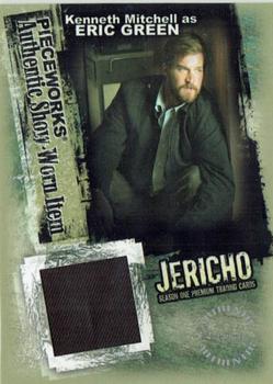 2007 Inkworks Jericho Season 1 - Pieceworks Costumes #PW7 Eric Green Front