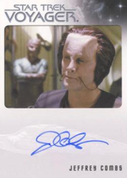 2012 Rittenhouse The Quotable Star Trek Voyager - Autographs #NNO Jeffrey Combs Front