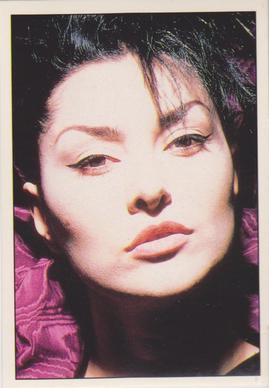 1990 Panini Fan Club Collection Pop Star Stickers #50 Dalbello Front