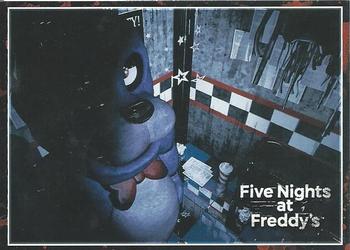2016 Five Nights at Freddy's #6 Bonnie looking at the camera in the west hall corner Front