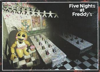 2016 Five Nights at Freddy's #35 Toy Chica in party room, about to enter vent Front