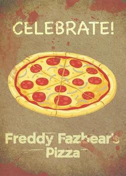 2016 Five Nights at Freddy's #75 Celebrate Freddy Fazbear Pizza poster Front
