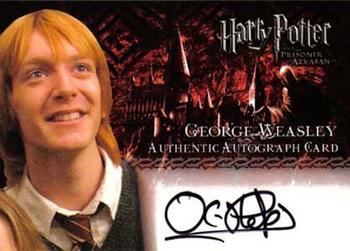 2004 ArtBox Harry Potter and the Prisoner of Azkaban - Autographs #NNO Oliver Phelps Front