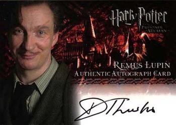 2004 ArtBox Harry Potter and the Prisoner of Azkaban - Autographs #NNO David Thewlis Front