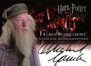 2004 ArtBox Harry Potter and the Prisoner of Azkaban - Autographs #NNO Michael Gambon Front