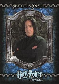 2004 ArtBox Harry Potter and the Prisoner of Azkaban - Special Edition Holofoil #9 Severus Snape Front
