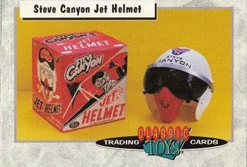 1993 That's Entertainment Classic Toys #7 Steve Canyon Jet Helmut Front