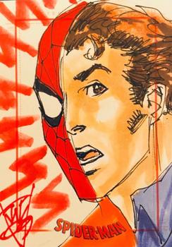 2009 Rittenhouse Spider-Man Archives - Sketches #NNO John Watkins-Chow Front