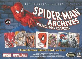 2009 Rittenhouse Spider-Man Archives - Promos #CP2 Spider-Man / Mysterio Back