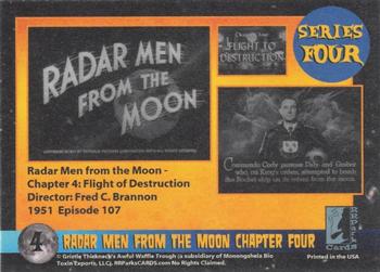 2020 RRParks Cards Series Four #4 Radar Men From The Moon Chapter Four Back