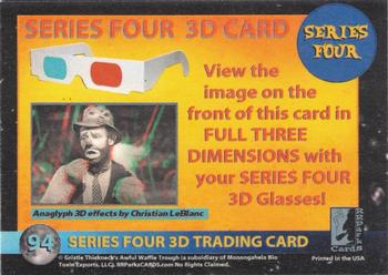 2020 RRParks Cards Series Four - Anaglyph 3D #94 Here Comes the Circus Back