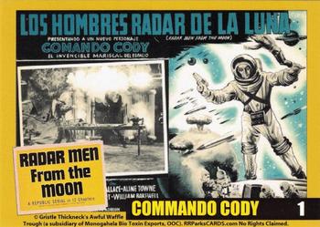 2020 RRParks Cards Series Four - Commando Cody #1 Puzzle - upper right Front