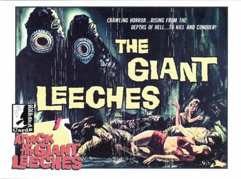 2020 RRParks Cards Series Four - Attack of the Giant Leeches #1 The Giant Leeches lobby card Front