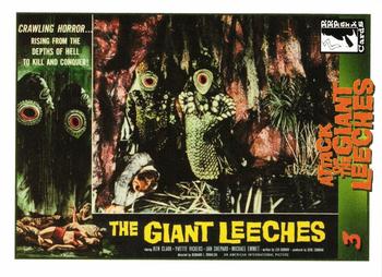 2020 RRParks Cards Series Four - Attack of the Giant Leeches #3 Scene of the leeches in cave Front