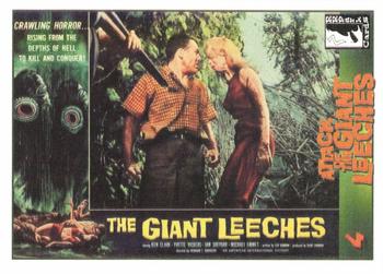 2020 RRParks Cards Series Four - Attack of the Giant Leeches #4 Scene of couple at gunpoint (close up) Front