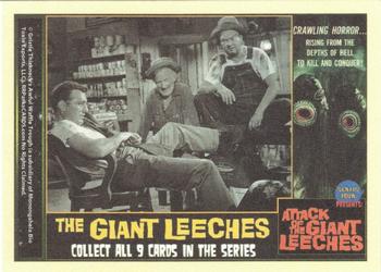 2020 RRParks Cards Series Four - Attack of the Giant Leeches #5 Scene of leech attacking swimmer Back
