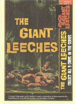 2020 RRParks Cards Series Four - Attack of the Giant Leeches #6 Scene of bodies in cave Back
