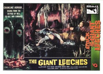 2020 RRParks Cards Series Four - Attack of the Giant Leeches #6 Scene of bodies in cave Front