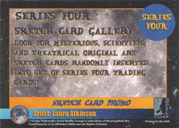 2020 RRParks Cards Series Four - Sketches Gallery Promo #3 Laura Atkinson Back