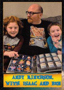 2020 RRParks Cards Series Four - Fans #6 Andy Rinerson, with Isaac and Ben Front