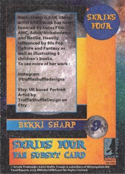 2020 RRParks Cards Series Four - Fans #9 Bekki Sharp Back