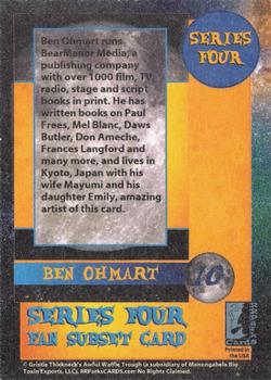 2020 RRParks Cards Series Four - Fans #10 Ben Ohmart Back