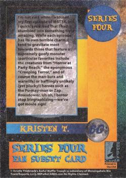2020 RRParks Cards Series Four - Fans #60 Kristen T. Back