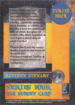 2020 RRParks Cards Series Four - Fans #74 Matthew Stewart Back
