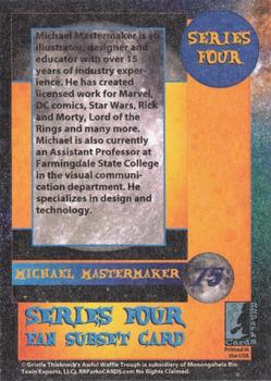 2020 RRParks Cards Series Four - Fans #75 Michael Mastermaker Back