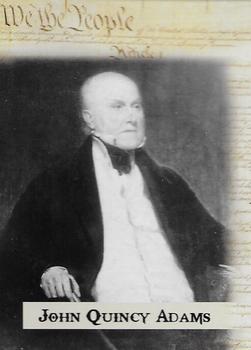 2020 Historic Autographs POTUS The First 36 #6 John Quincy Adams Front