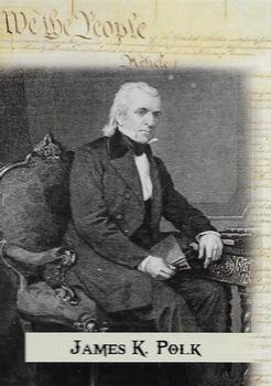 2020 Historic Autographs POTUS The First 36 #11 James K. Polk Front
