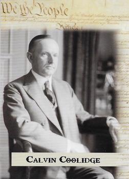 2020 Historic Autographs POTUS The First 36 #30 Calvin Coolidge Front