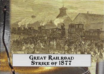 2020 Historic Autographs POTUS The First 36 #77 Great Railroad Strike of 1877 Front