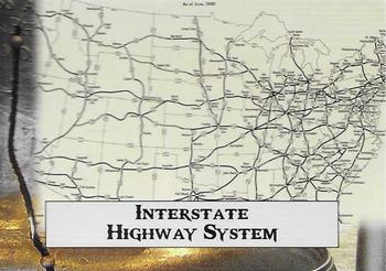 2020 Historic Autographs POTUS The First 36 #105 Interstate Highway System Front