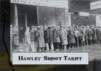 2020 Historic Autographs POTUS The First 36 - Alloy #100 Hawley-Smoot Tariff Front