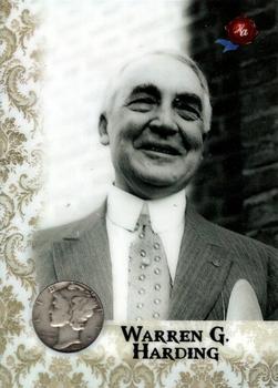 2020 Historic Autographs POTUS The First 36 - Coin Relic Premium #NNO Warren Harding Front