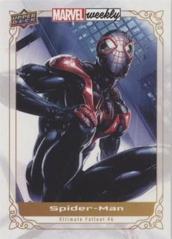 2020 Upper Deck Marvel Weekly #8 Spider-Man Front