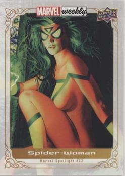 2020 Upper Deck Marvel Weekly #25 Spider-Woman Front