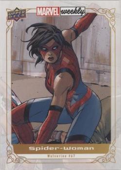 2020 Upper Deck Marvel Weekly #26 Spider-Woman Front