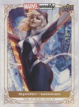 2020 Upper Deck Marvel Weekly #28 Spider-Woman Front