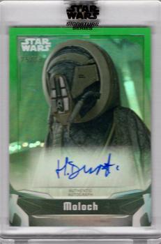 2021 Topps Star Wars Signature Series - Green #A-HD Harley Durst Front