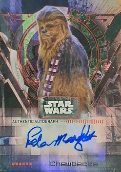2021 Topps Star Wars Signature Series - Red #A-PM Peter Mayhew Front